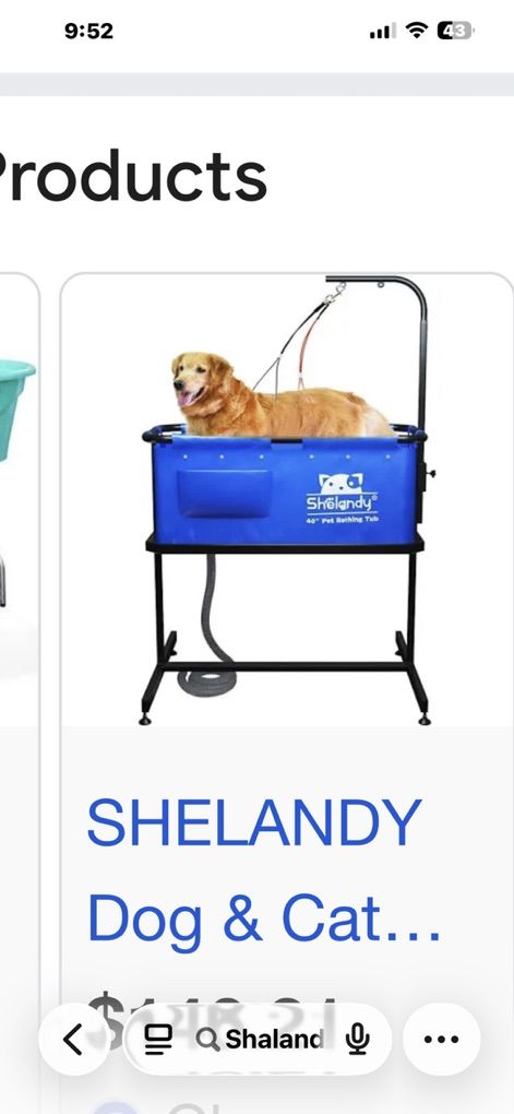 Like New Shelandy Brand 40 Dog Wash Bay