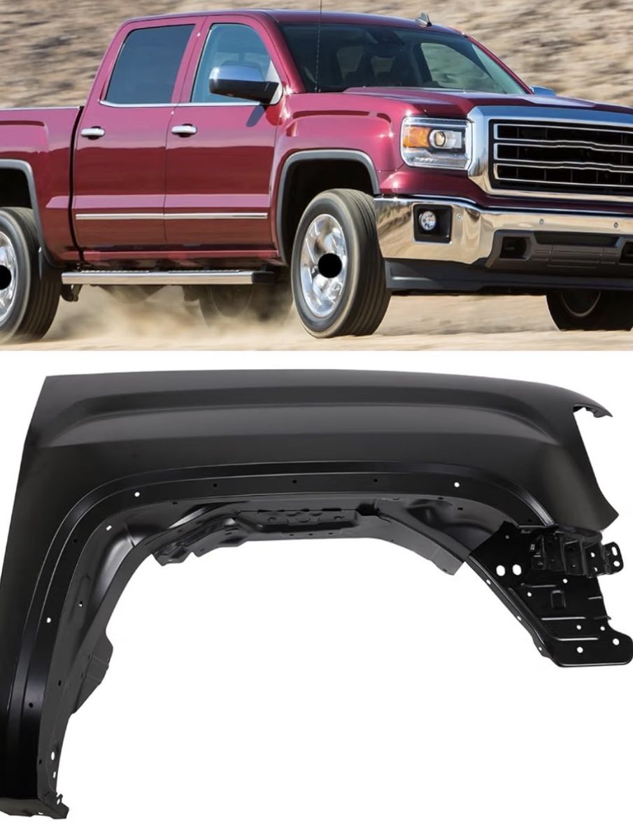 14-18 GMC Sierra 1500 right front passenger side fender