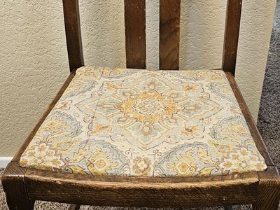 Project vintage wood chairs - set of 4