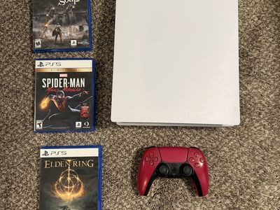PlayStation 5, PS5 Disc Console, extra 1tb added. OBO.