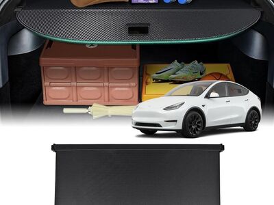 2020-2021 Tesla Model Y Retractable Trunk Cover with Install Mounts