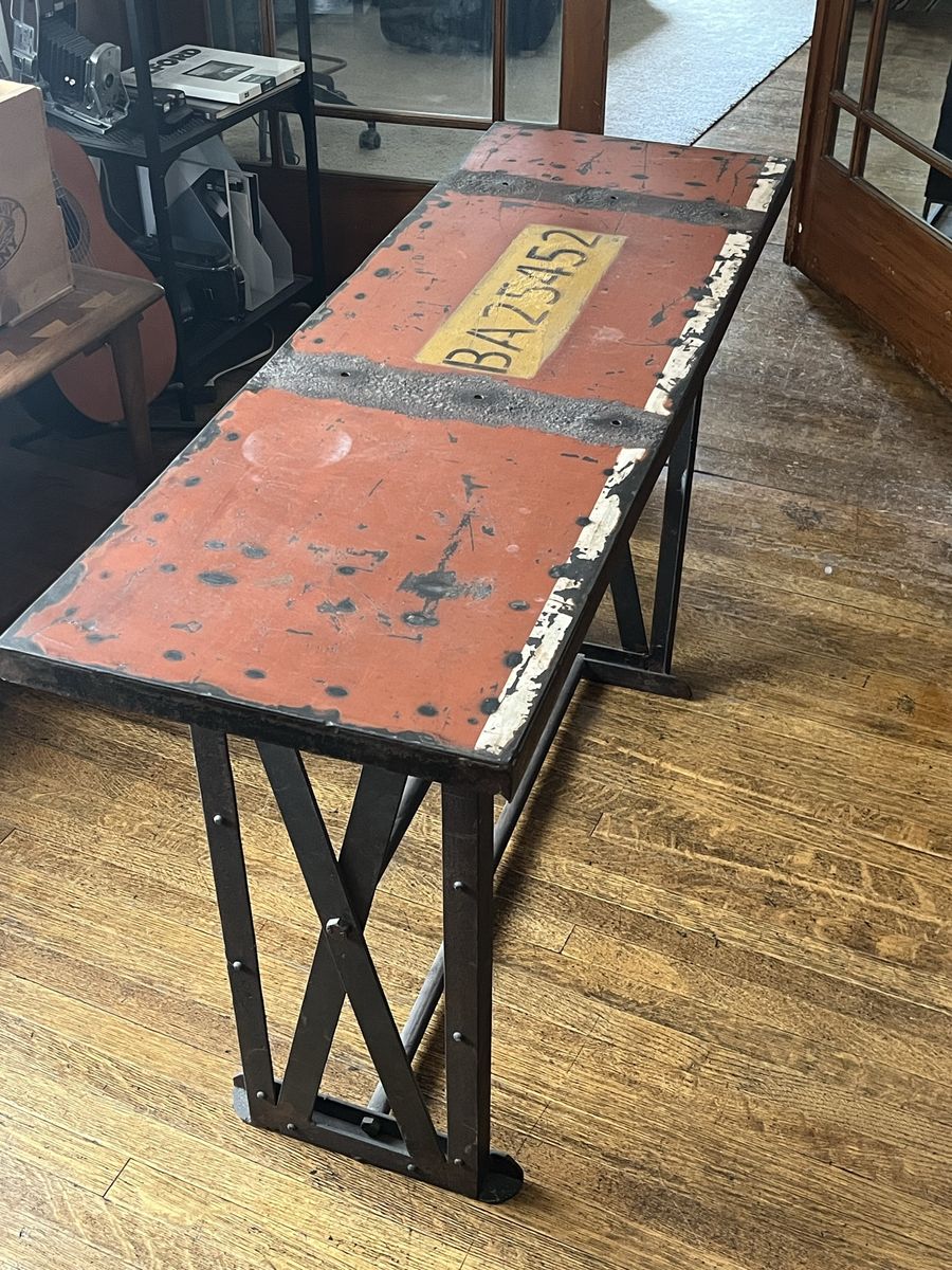 Industrial Style Antique table