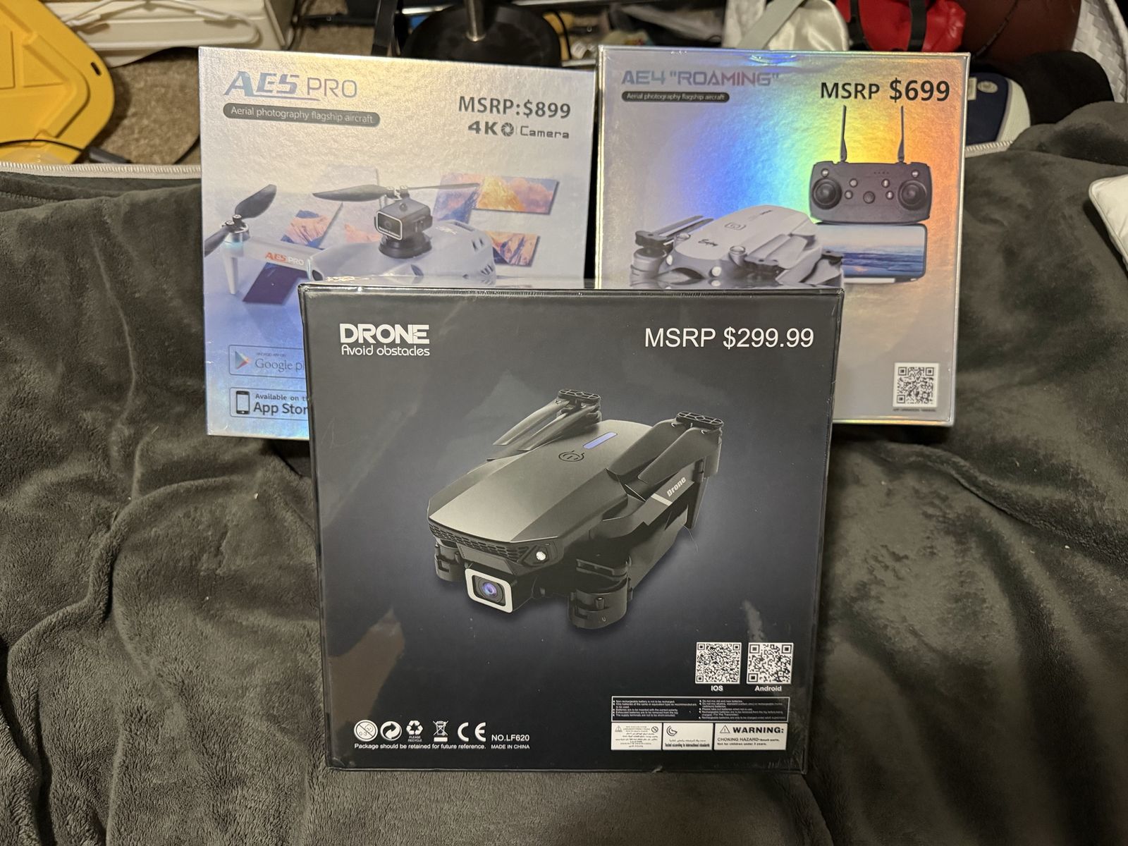 3 Brand New Camera Drones