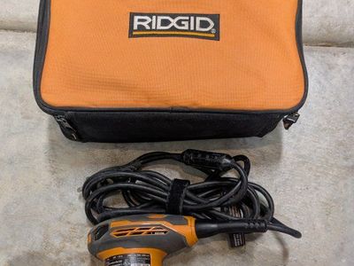 RIDGID 5 in. Corded Sander with Dust Bag & Storage Case