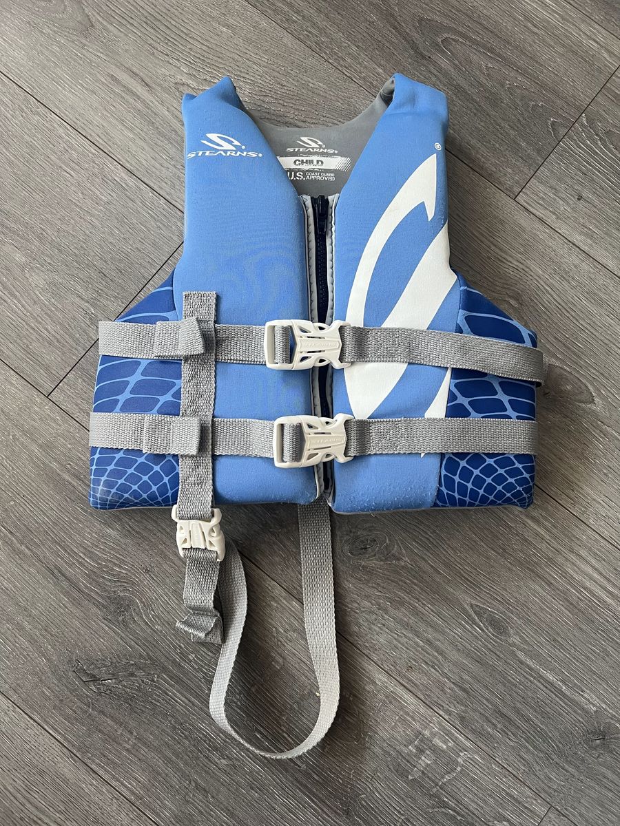 Stearns Child Life Jacket | Type III PFD | 30-50 lbs | USCG Approved