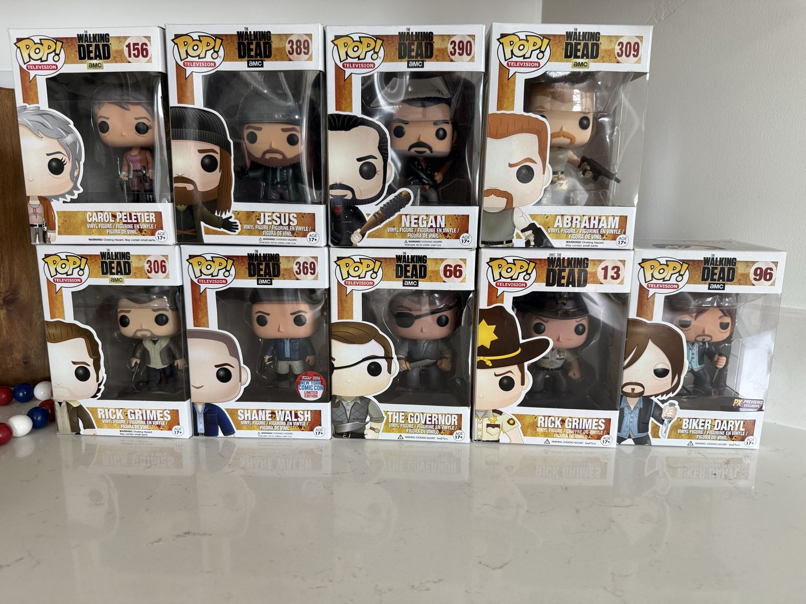 The Walking Dead Funko Pops
