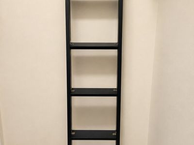 Black Wood Ladder Style
