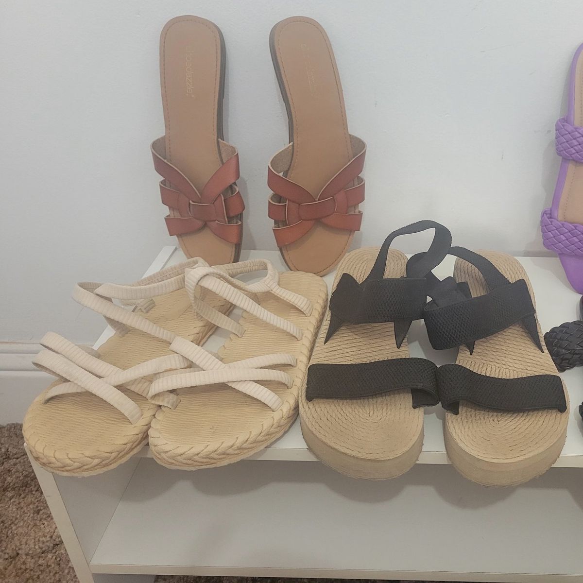 Women’s Sandals Lot Size 8.5