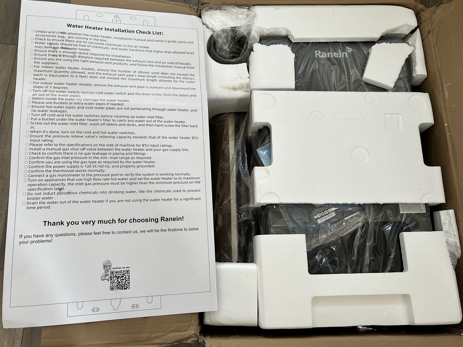 Tankless Water Heater