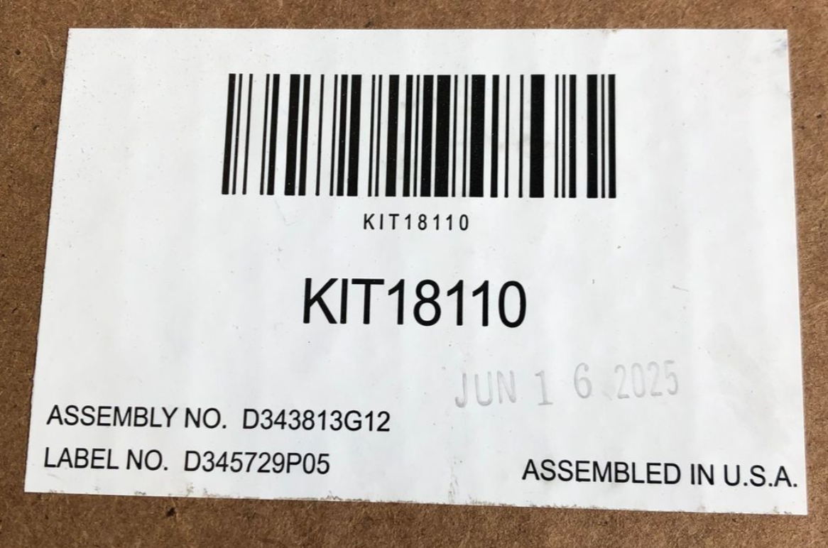 Trane Upgraded Furnace Control Board Kit - KIT18110, Includes Ignitor