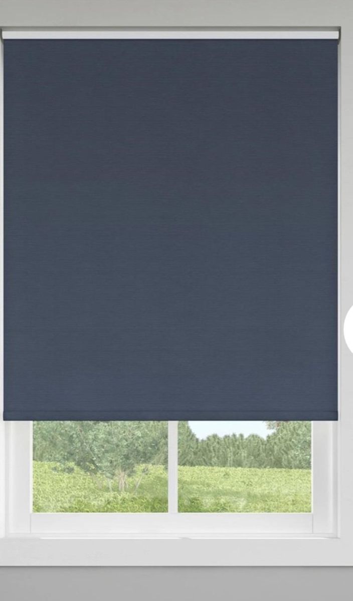 LEVOLOR 55x72 Denim Room Darkening Cordless