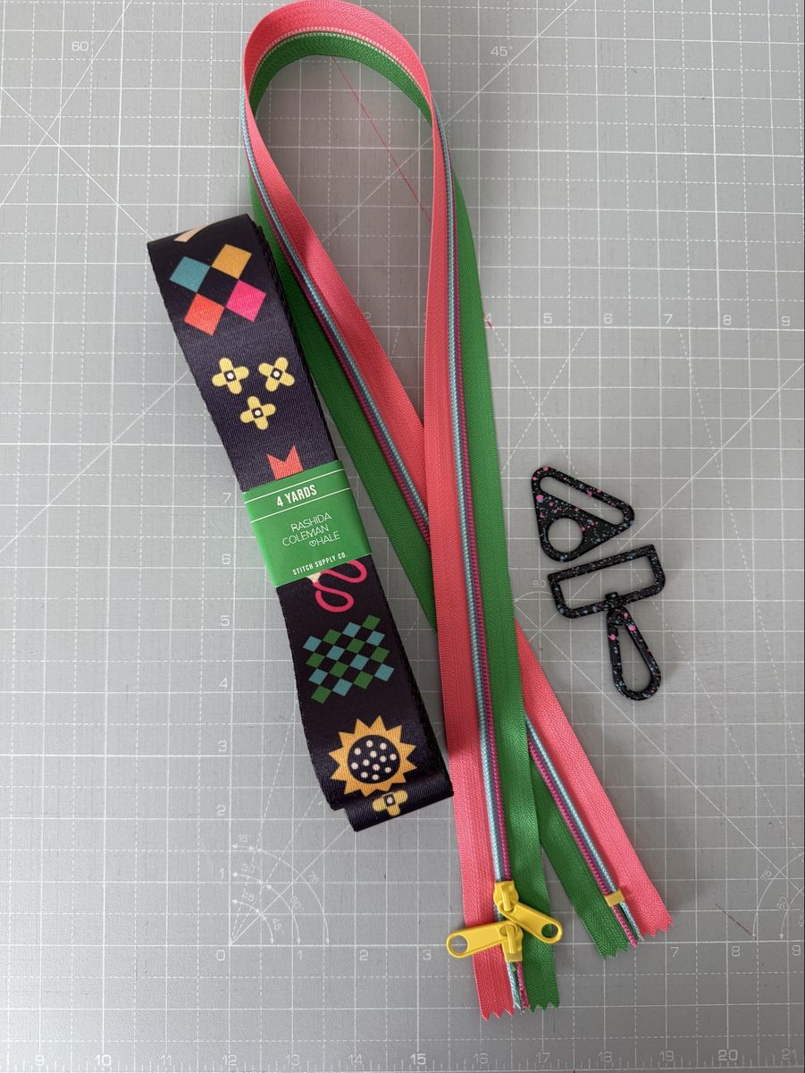 Bag Making Supplies Ruby Star Society Webbing NEW