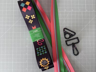 Bag Making Supplies Ruby Star Society Webbing NEW