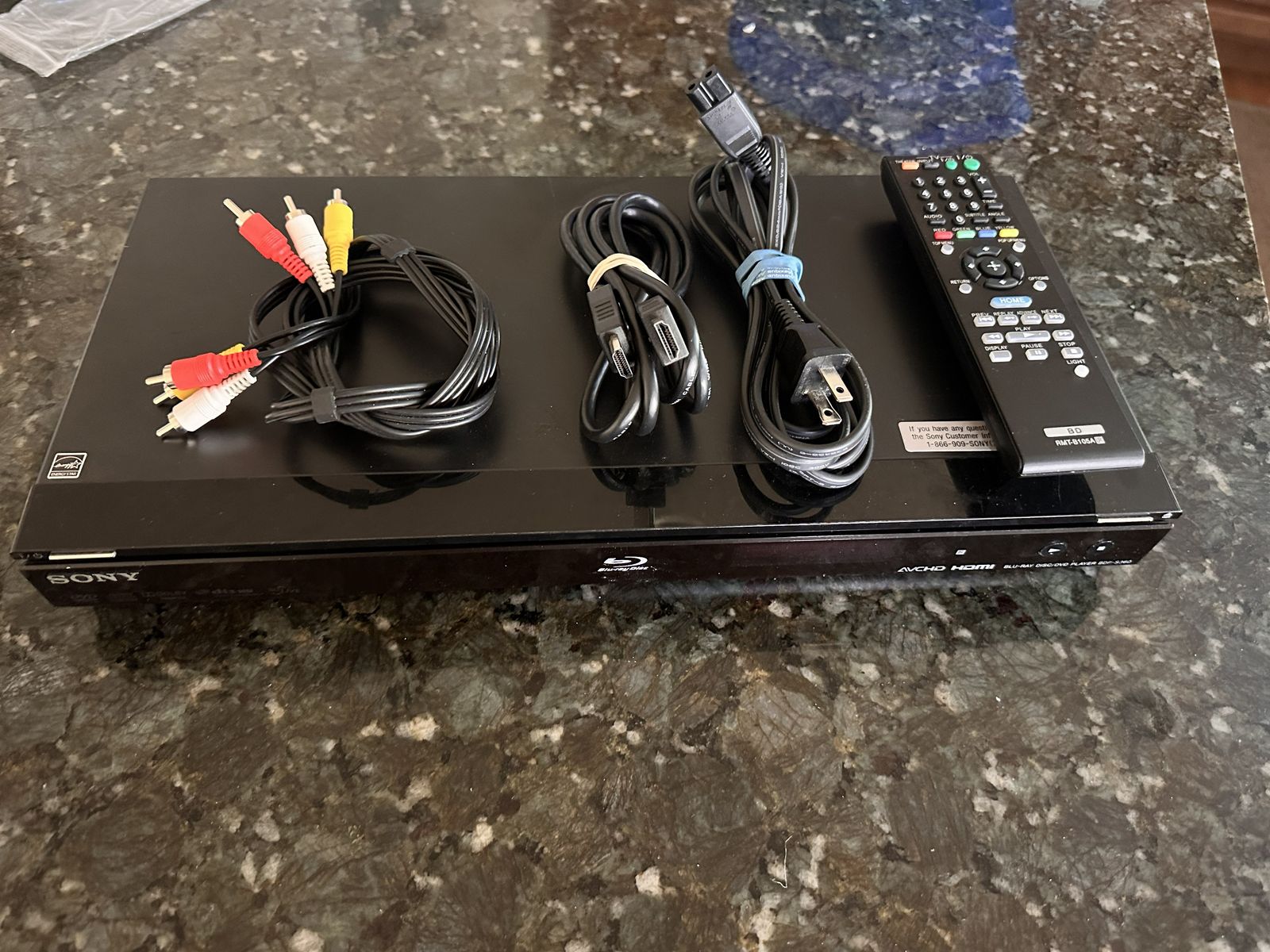 Sony BDP-S360 Blu-ray Disc Player - a complete package