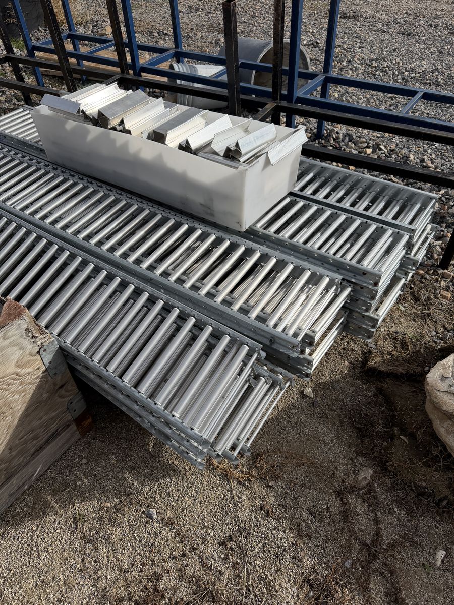 Roller shelving