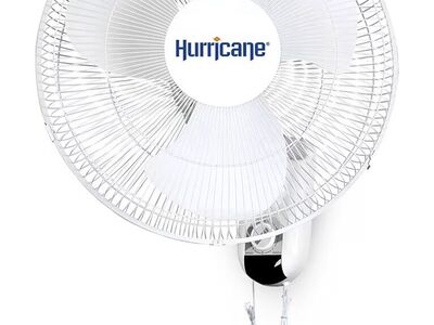 NEW! Classic Oscillating Wall Mount Fan