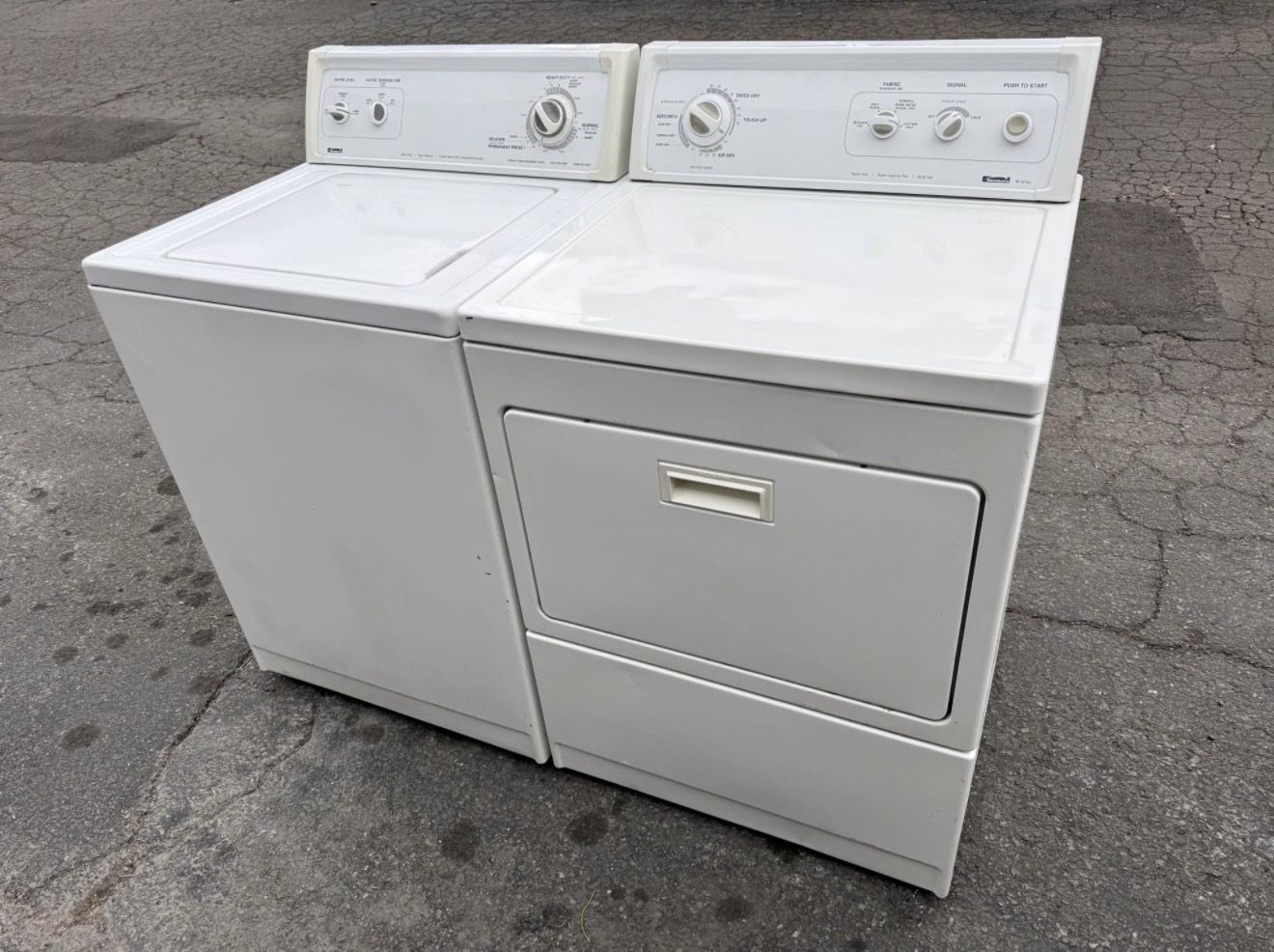 Kenmore washer&dryer free delivery