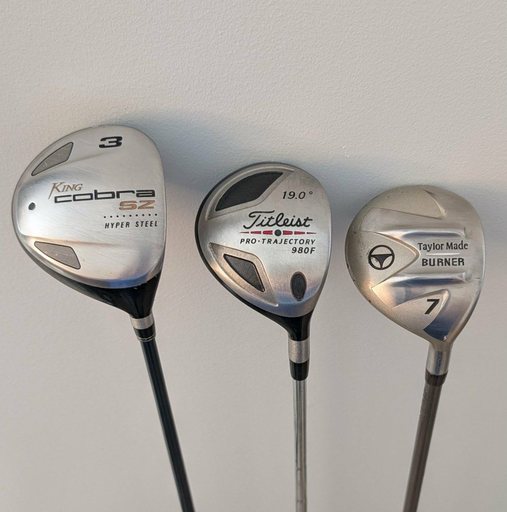 Cobra Titleist TaylorMade woods $30 each