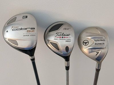 Cobra Titleist TaylorMade woods $30 each