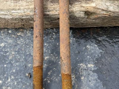 Old Square head bolts 3/4” shank