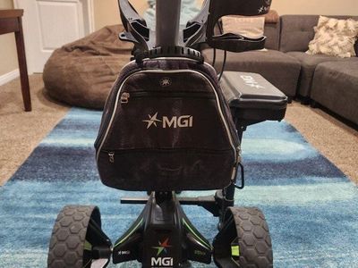 MGI X5 Electric Golf Caddy...Does NOT use a remote
