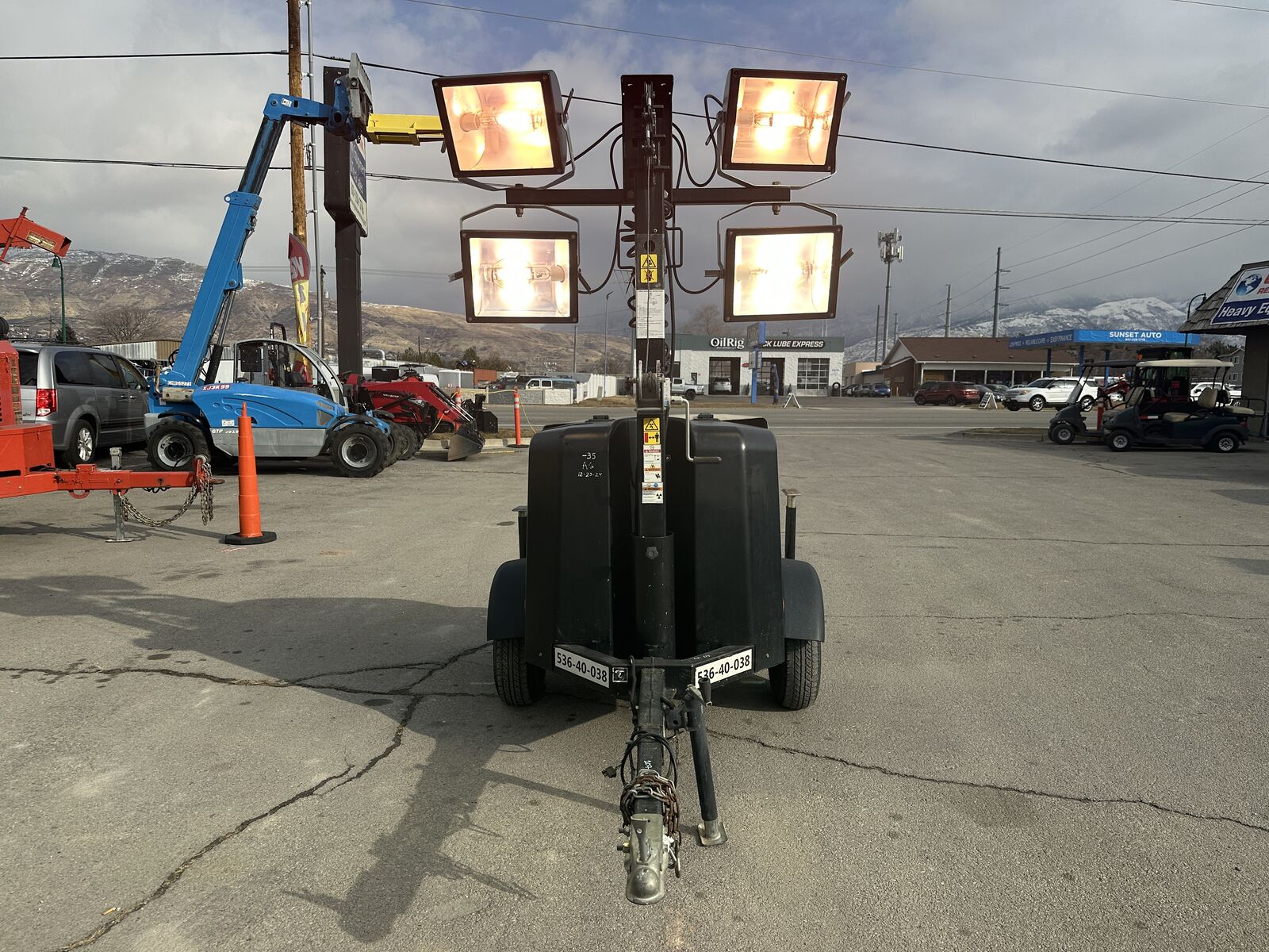 Light Tower & 6 KW Generator Rental