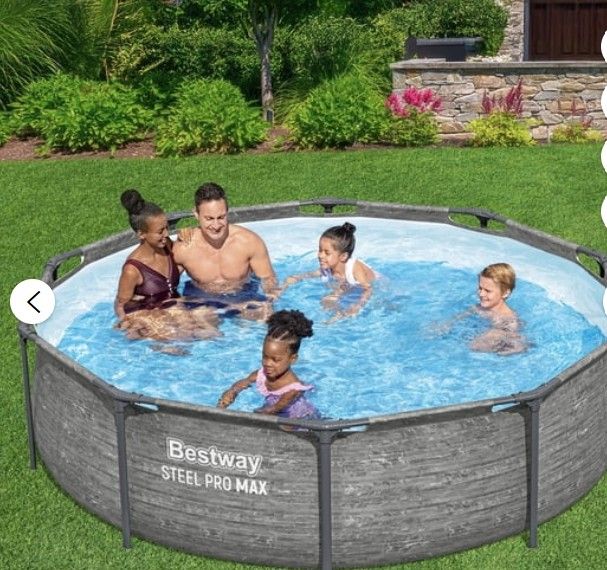 New/Open Box Bestway Steel Pro MAX 10ft Pool Set - End of Season Deal!