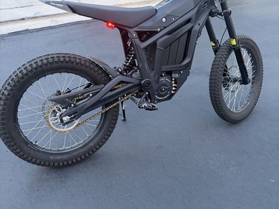 Talaria Sting Electric Dirt Bike Black Off-Road E-Moto
