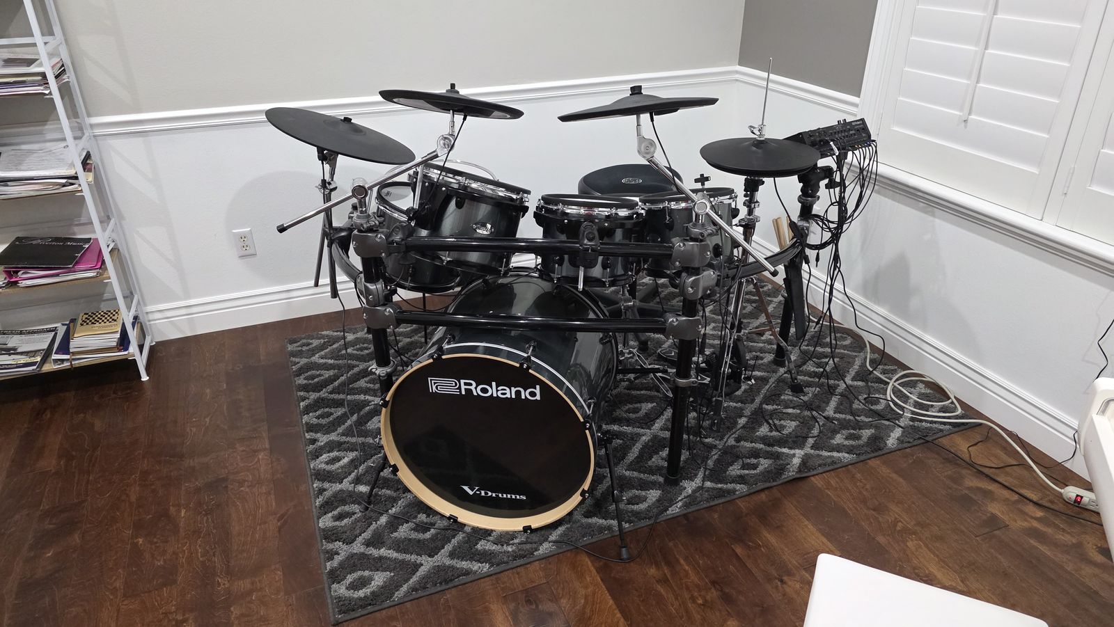 Roland TD-50X 7pc VAD-Style Custom Electronic Drum set