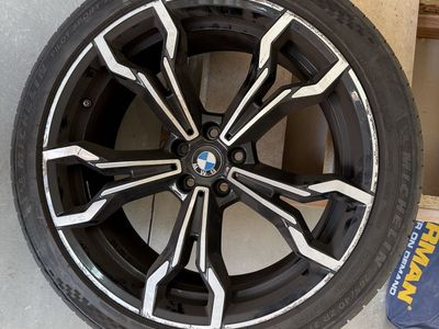 OEM BMW X4M Competition 21" Staggered Wheels & Michelin Pilot Sport All Season 4 Tires