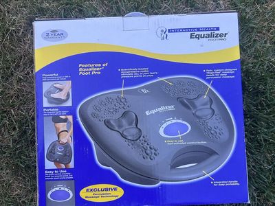 Interactive Health Equalizer Foot Pro Massager - Model EQ-400, Portable, Foot Activated