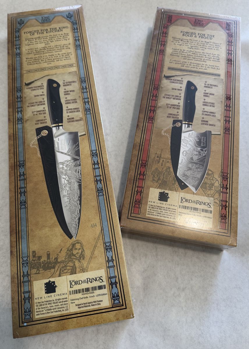 Collectible DalStrong Lord of the Rings Knives