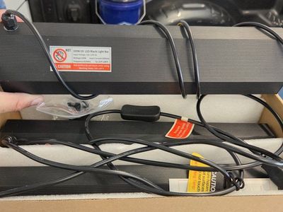 3 x 100W UV LED Black Light Bar - Hot Surface Caution. 50.00 for all 3