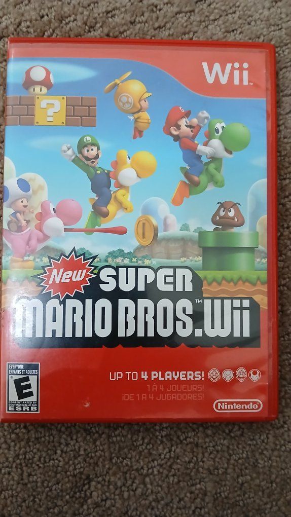New Super Mario Bros. Wii -Nintendo Wii