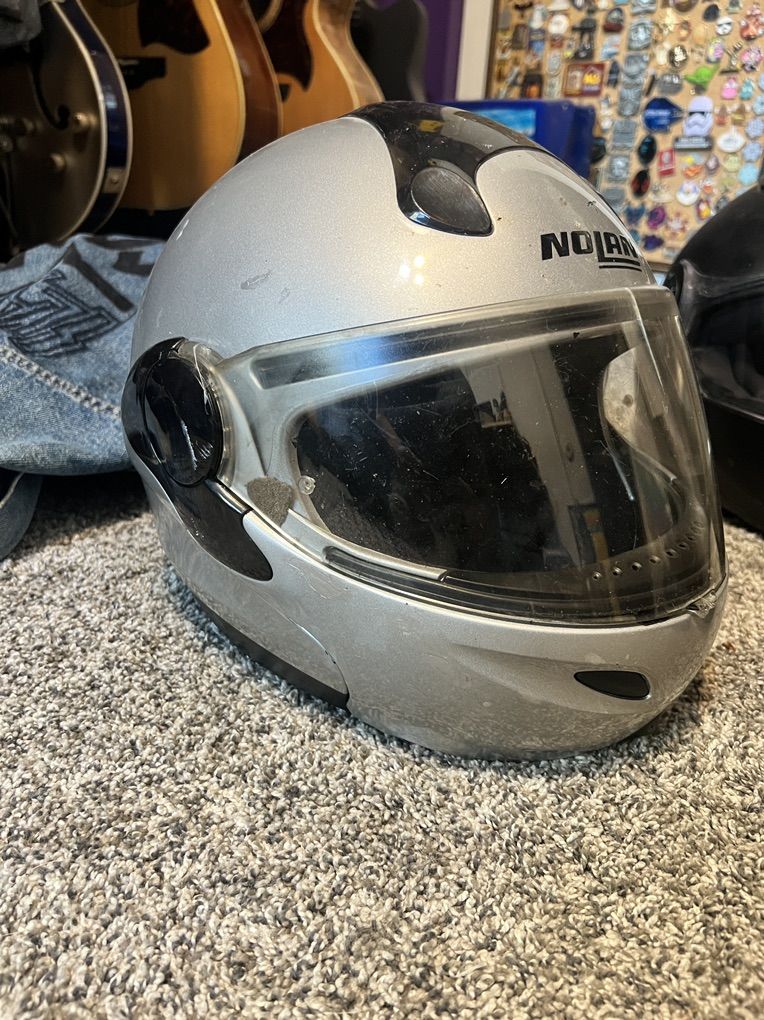 Used Nolan Modular Motorcycle Helmet