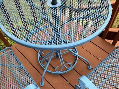 Metal Patio Table And Chairs