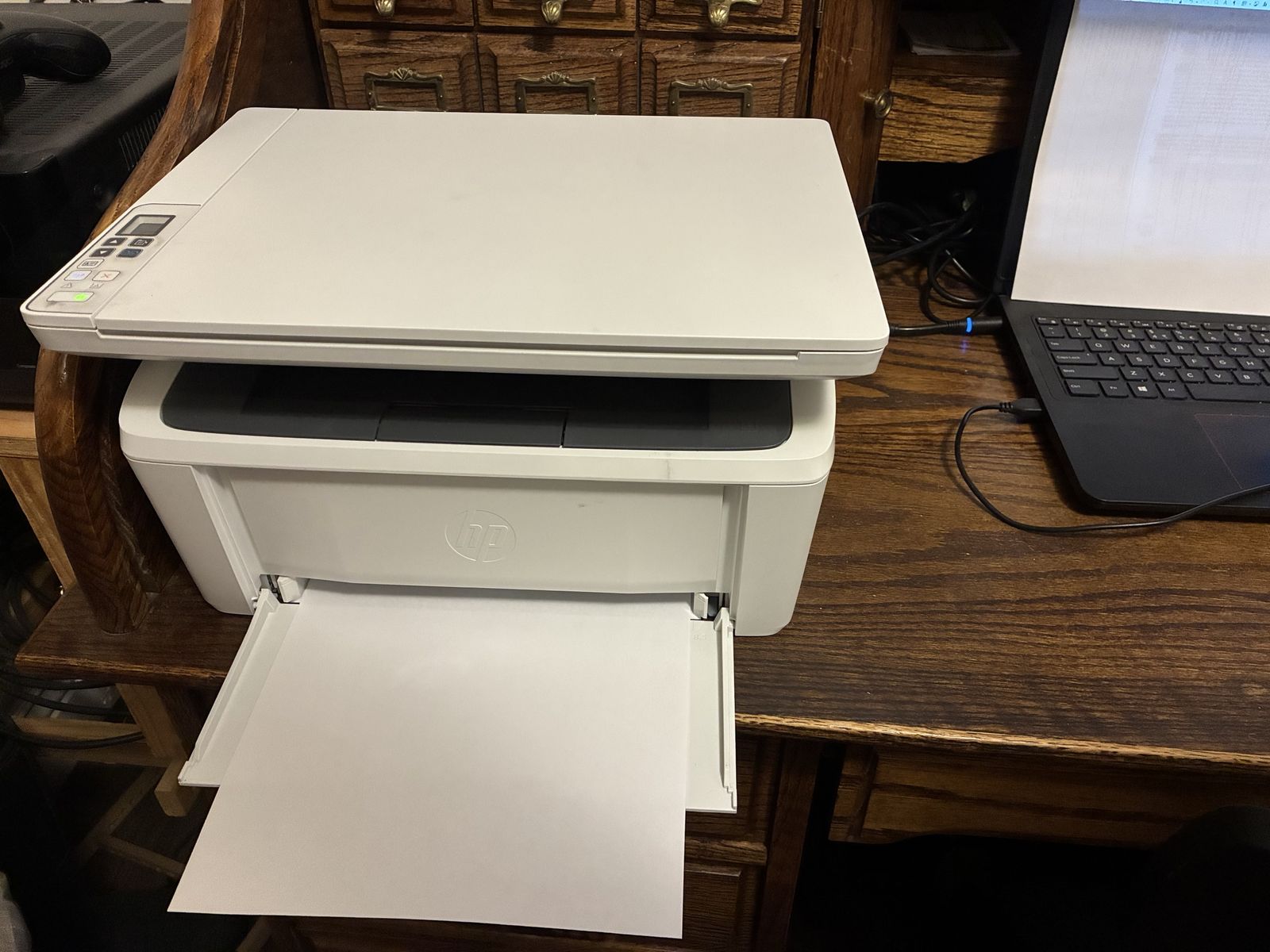 HP MFP M29w Laser Printer with aftermarket cartridges