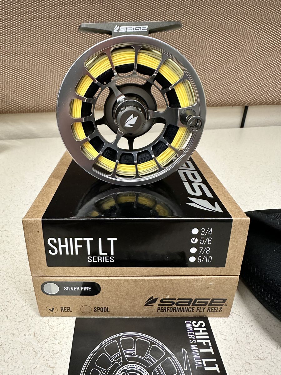 Sage Shift LT Fly Reel w/line.