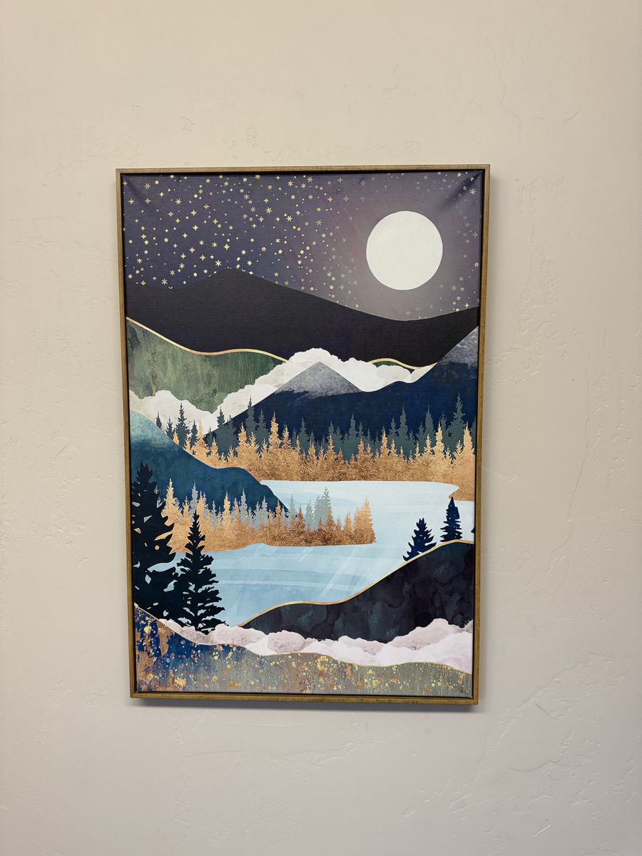 Wood Framed wall art