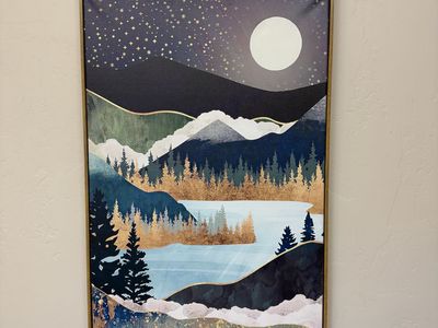 Wood Framed wall art
