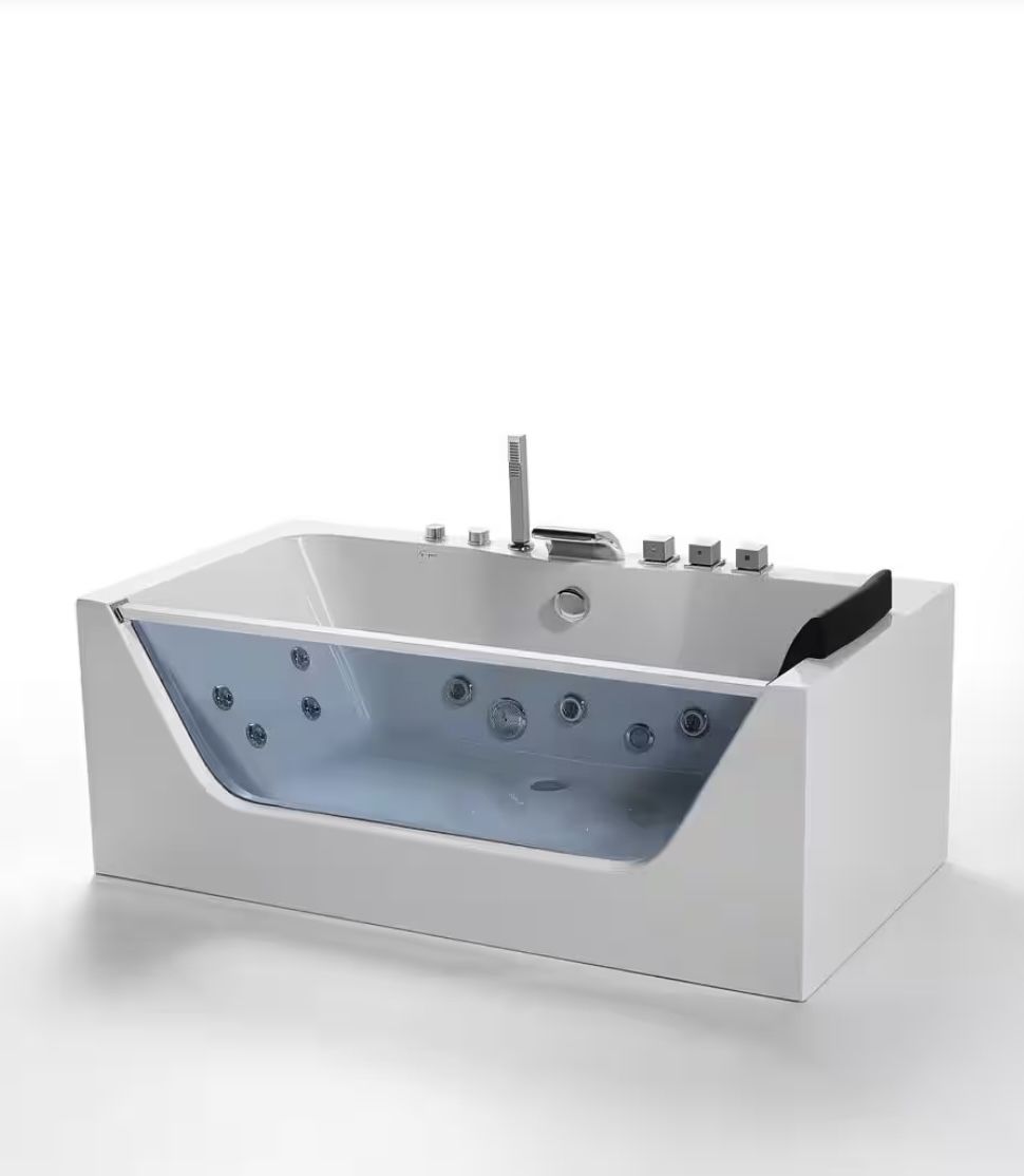 Empava Retangular Jetted Tub