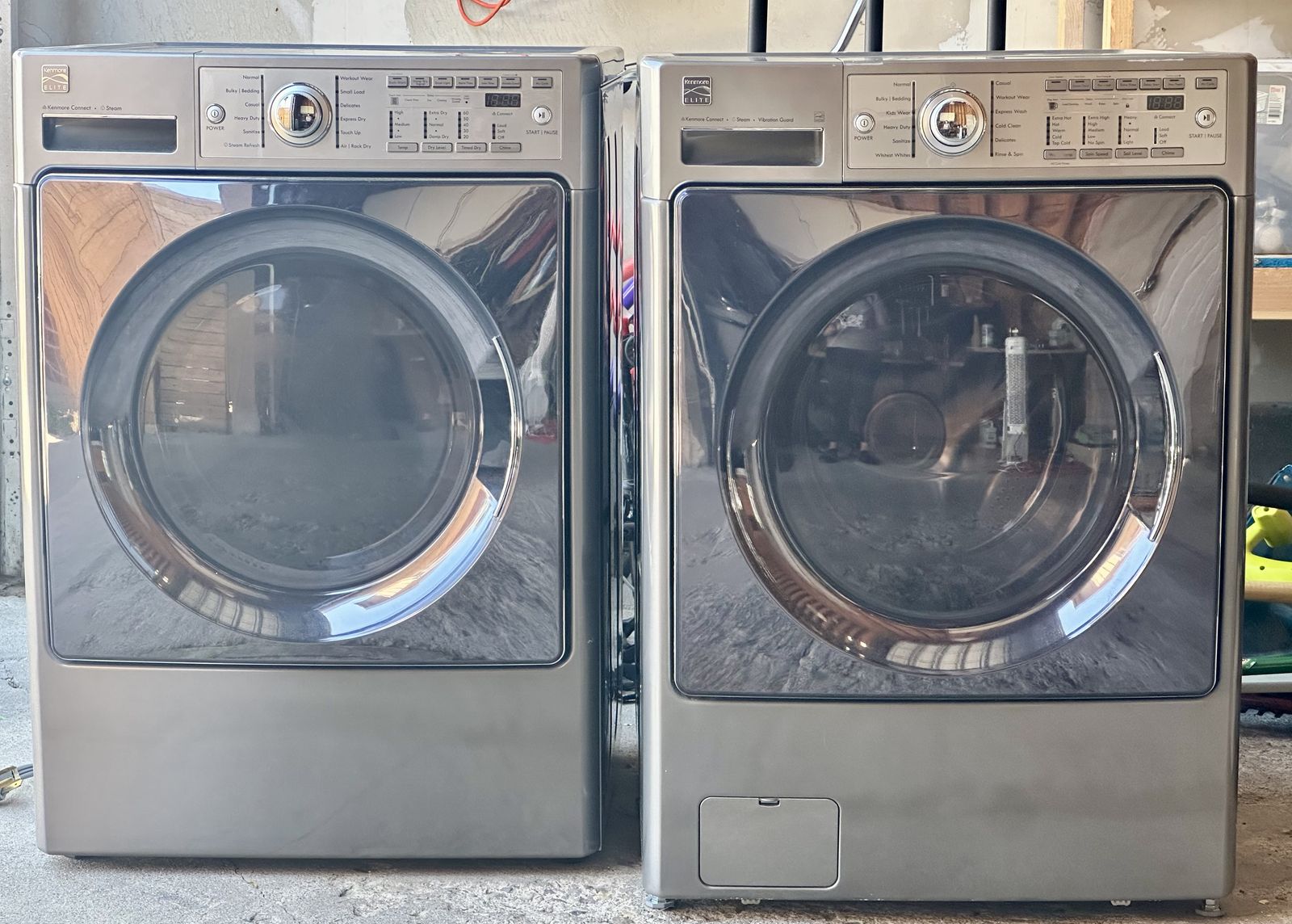Washer and Dryer - Kenmore Elite