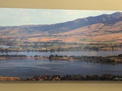Ogden Valley Utah overlooking Pineview Dam during balloon fest.art Landscape Print Wall Art. This is a Robert Caldwell piece.