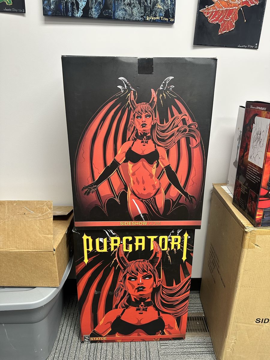 Sideshow Purgatori Statue Collectible Figure - New in Box, Limited Edition