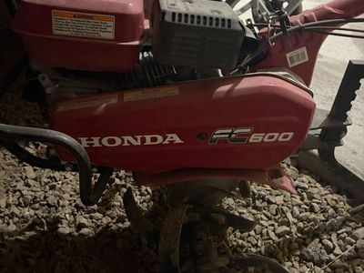 Honda tiller.