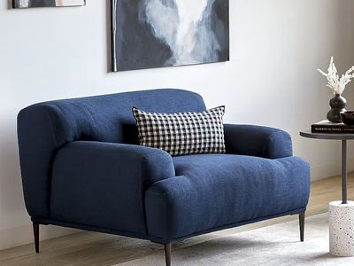 ARTICLE Abisko 42.5" Lounge Chair Blue