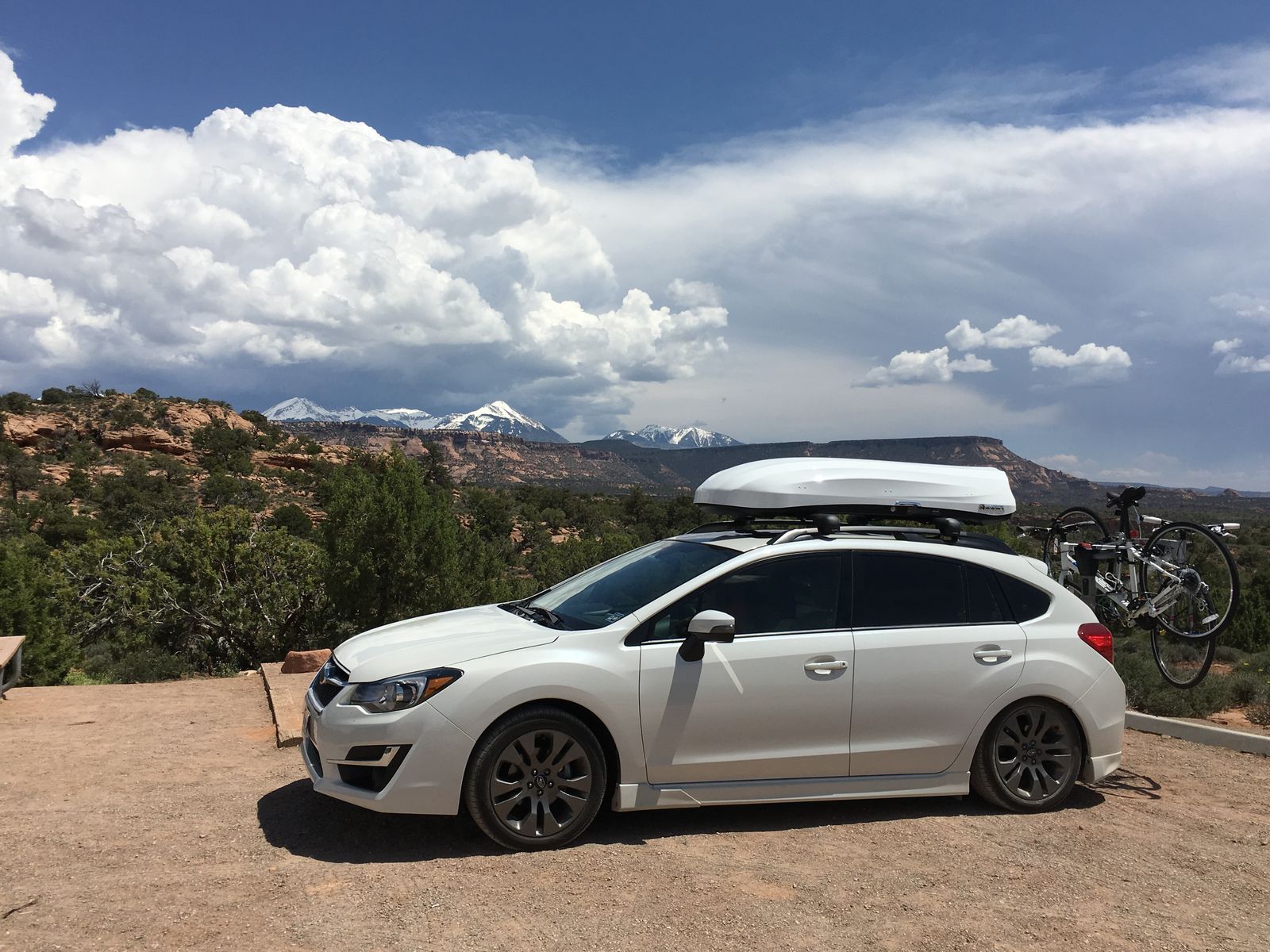 INNO Roof Cargo Rack WHITE 13" X 72.8" Long