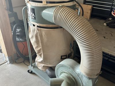 Delta Model 50-580 Dust Collector 1.5 HP 115V/230V Single Phase Woodworking