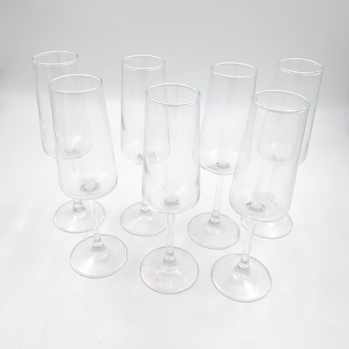Crystal Wine Glasses 8 oz 7 Pack