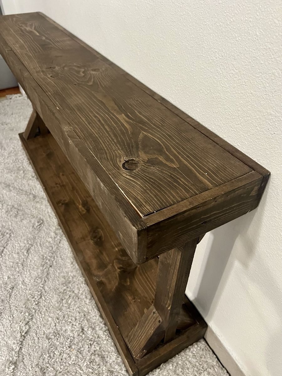 Wood Entry Table